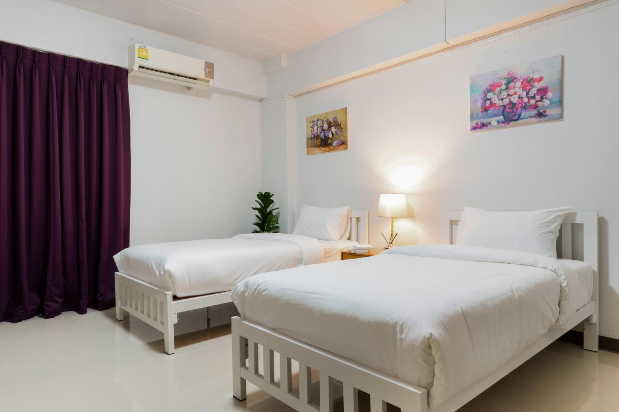 Nicha Residence Hotel Bangkok Exterior foto